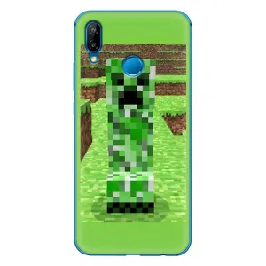 Чохли для Huawei P20 Lite (2019) (Персонажі МайнКрафт) (Кріпер 2)