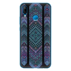 Силиконовый Чехол на Huawei P20 Lite (2019) (Крутой орнамент)