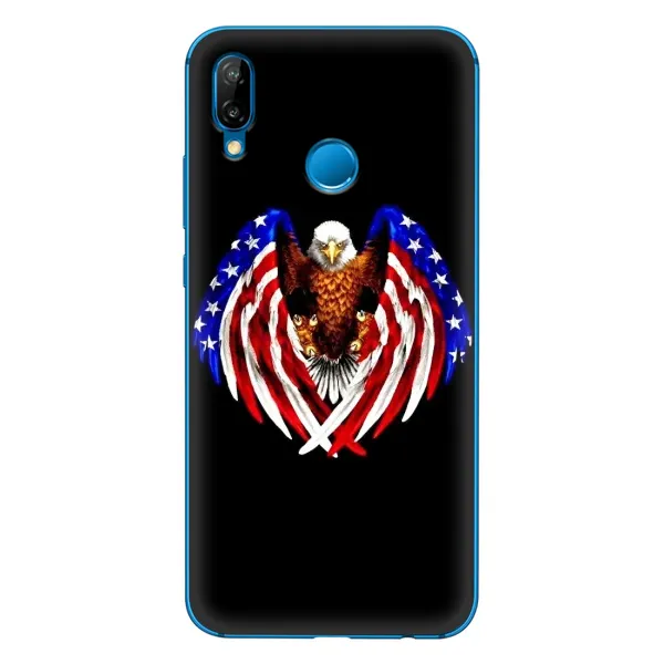 Чехол с рисунком «Крылья США» для Huawei P20 Lite (2019) Чехол с рисунком «Крылья США» для Huawei P20 Lite (2019)