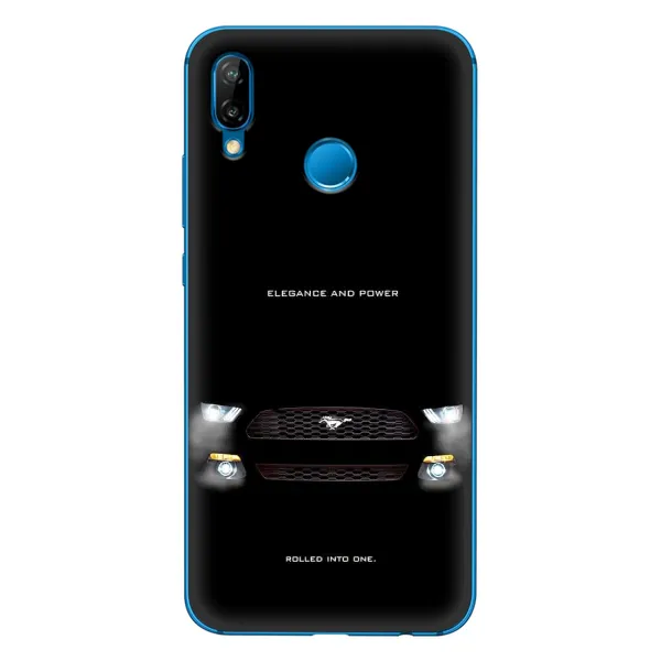Чехол с рисунком «Черный Land Rover» для Huawei P20 Lite (2019)