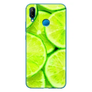 Чехол с изображением вкусной еды для Huawei P20 Lite (2019) (Лайм)