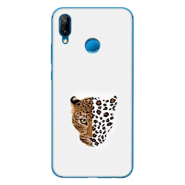 Чехол с рисунком «Леопард на белом» для Huawei P20 Lite (2019) Чехол с рисунком «Леопард на белом» для Huawei P20 Lite (2019)