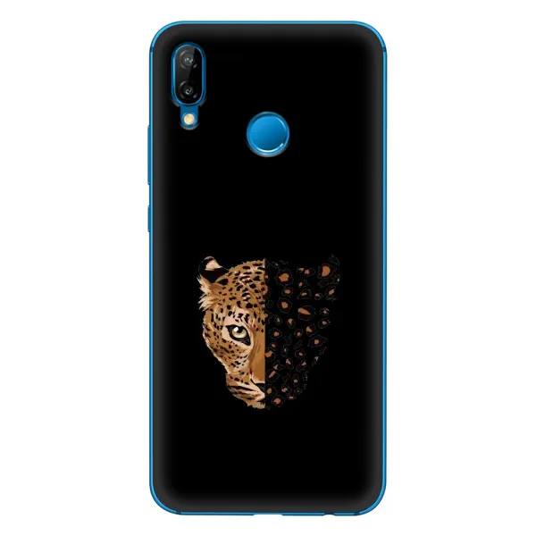 Чехол с рисунком «Леопард на черном» для Huawei P20 Lite (2019) Чехол с рисунком «Леопард на черном» для Huawei P20 Lite (2019)