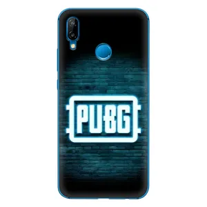 Чохол (TPU) з картинкою "Лого Пабг" на Хуавей П20 Лайт 2019 (Лого PUBG)