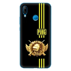 Чохол (TPU) з картинкою "Лого Пабг" на Хуавей П20 Лайт 2019 (Логотип PUPG)