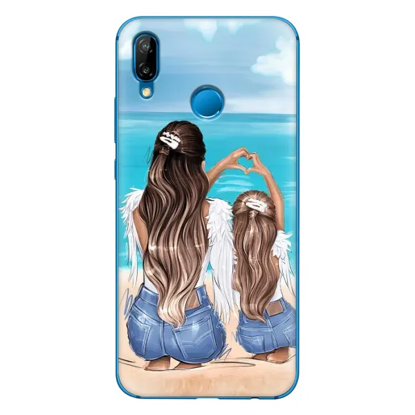 Чехол с рисунком «Мама и дочь» для Huawei P20 Lite (2019) Чехол с рисунком «Мама и дочь» для Huawei P20 Lite (2019)