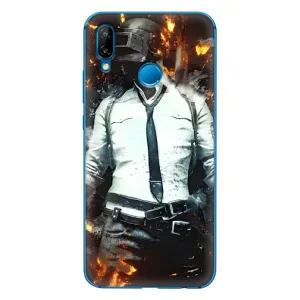 Чохол з картинкою "Герой Pubg" на Huawei P20 Lite (2019) (Man Пубг)