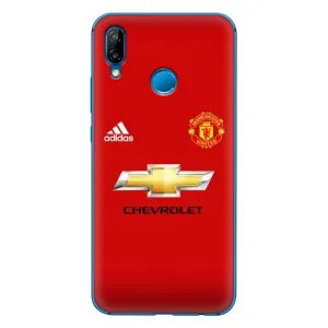 Силиконовые Чехлы принт Футбол на Huawei P20 Lite (2019) (Man United)