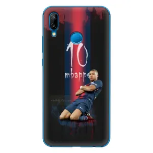 Чохол (TPU) з Футболістом на Huawei P20 Lite (2019) (MBAPPE 10)