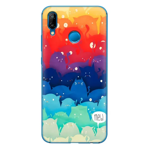 Чехол с рисунком «Mew» для Huawei P20 Lite (2019) Чехол с рисунком «Mew» для Huawei P20 Lite (2019)