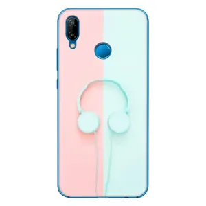 Девчачий Чехол для Huawei P20 Lite (2019) (Наушники)