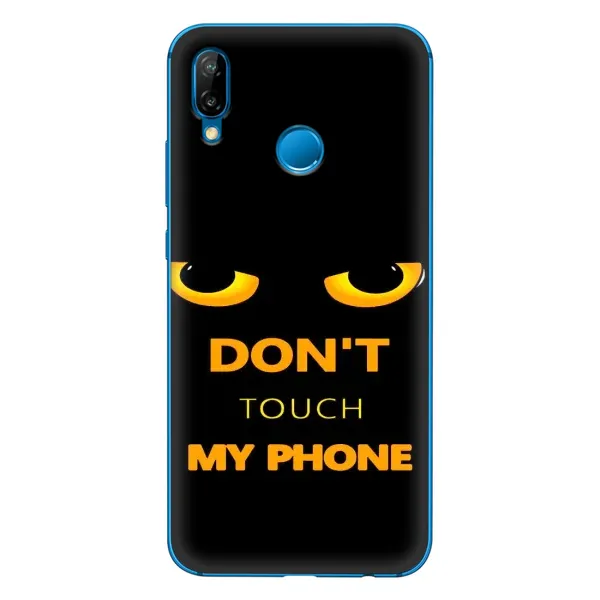 Чехол с рисунком «Не трогай мой телефон» для Huawei P20 Lite (2019) Чехол с рисунком «Не трогай мой телефон» для Huawei P20 Lite (2019)