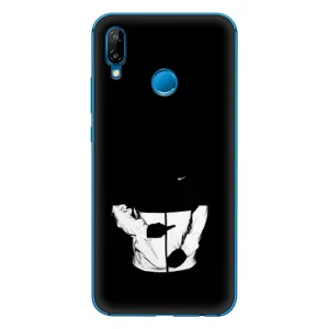 Силиконовый Чехол на Huawei P20 Lite (2019) с картинкой Nike (Nike стиль)