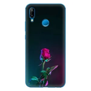 Чехлы с принтом Розочки для Huawei P20 Lite (2019) (Ночная роза)