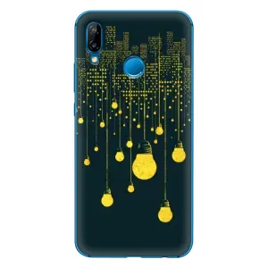 Силиконовые Чехлы Любимому человеку для Huawei P20 Lite (2019) (Ночной город)