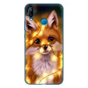 Чохол з Лисичкою для Huawei P20 Lite (2019) (Новорічне лисеня)