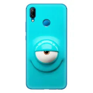 Силиконовые Чехлы (смешные стикеры) для Huawei P20 Lite (2019) (Одноглазик)