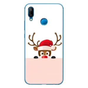 Чохол Санта Клаус для Huawei P20 Lite (2019) (Оленя)