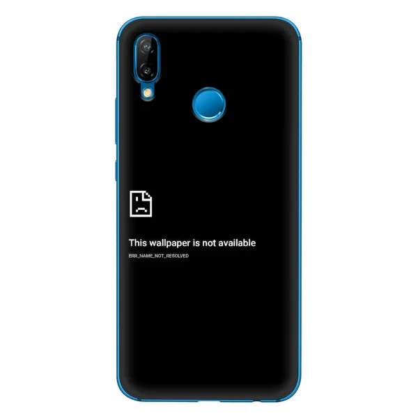 Чехол с рисунком «Ошибка» для Huawei P20 Lite (2019) Чехол с рисунком «Ошибка» для Huawei P20 Lite (2019)