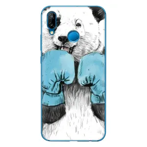 Чехлы с Пандами на Huawei P20 Lite (2019) (Панда боксер)