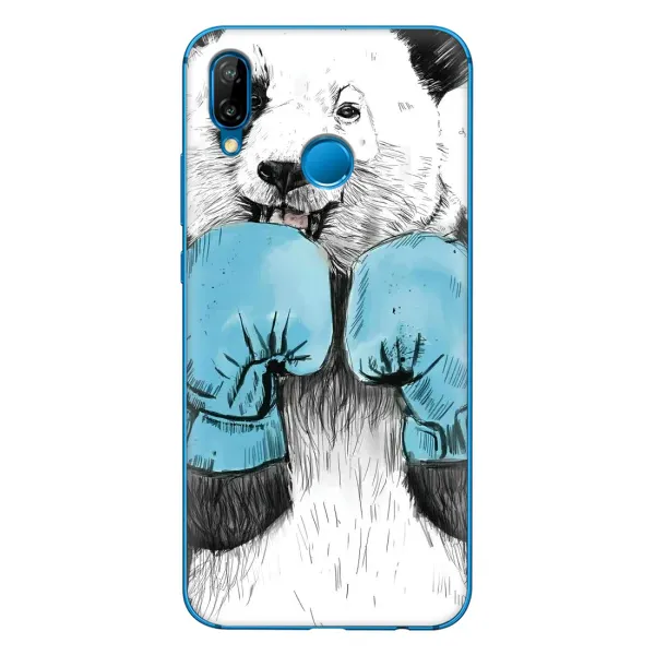 Чехол с рисунком «Панда боксер» для Huawei P20 Lite (2019) Чехол с рисунком «Панда боксер» для Huawei P20 Lite (2019)