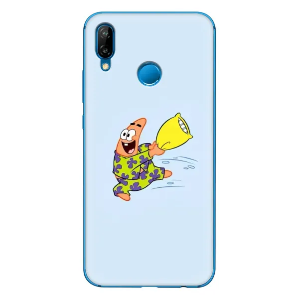 Чехол с рисунком «Патрик с подушкой» для Huawei P20 Lite (2019) Чехол с рисунком «Патрик с подушкой» для Huawei P20 Lite (2019)