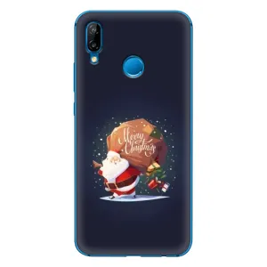 Чохол Санта Клаус для Huawei P20 Lite (2019) (Подарунки від Санти)