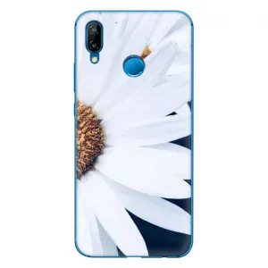 Чехол с ромашками на Huawei P20 Lite (2019) (Пол ромашки)