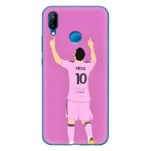 Чехлы Лео Месси в Майами на Huawei P20 Lite (2019) (Празднование Месси)