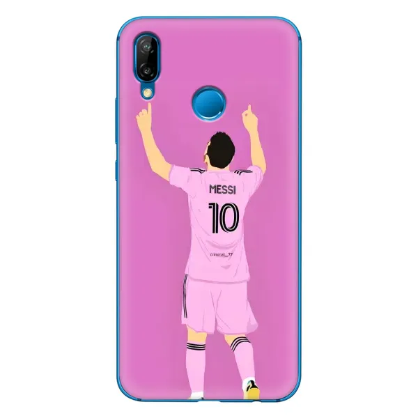 Чехол с рисунком «Празднование Месси» для Huawei P20 Lite (2019) Чехол с рисунком «Празднование Месси» для Huawei P20 Lite (2019)