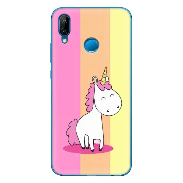 Чехол с рисунком «Радужный Единорог» для Huawei P20 Lite (2019) Чехол с рисунком «Радужный Единорог» для Huawei P20 Lite (2019)