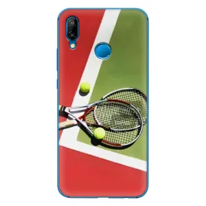 Чехлы с принтом Спортивная тематика для Huawei P20 Lite (2019) (Ракетки теннис)