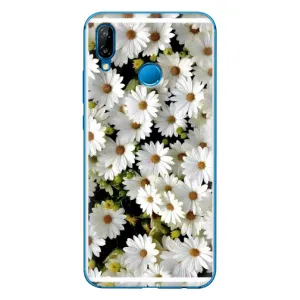 Чехол с ромашками на Huawei P20 Lite (2019) (Рамка в ромашках)