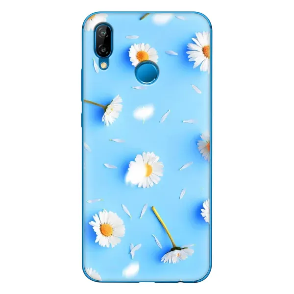 Чехол с рисунком «ромашки на голубом» для Huawei P20 Lite (2019) Чехол с рисунком «ромашки на голубом» для Huawei P20 Lite (2019)