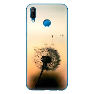 Силиконовый Чехол с одуванчиками на Huawei P20 Lite (2019) (Роздумаханый одуванчик)