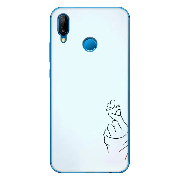 Чохол з малюнком «Сердечко на блакитному» для Huawei P20 Lite (2019) Чохол з малюнком «Сердечко на блакитному» для Huawei P20 Lite (2019)