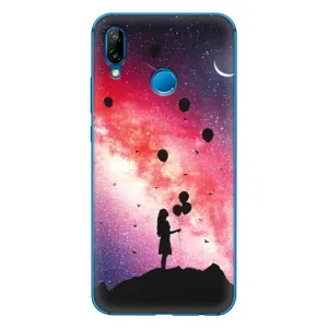 Силиконовые Чехлы Любимому человеку для Huawei P20 Lite (2019) (Шарики в небе)