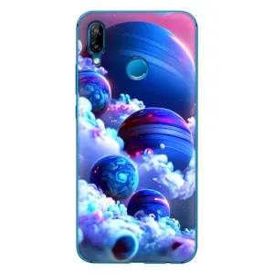 Чохли КОСМОС на Huawei P20 Lite (2019) (Сині планети)