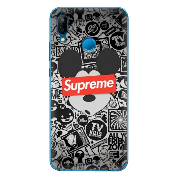 Чехол с рисунком «Supreme Маус» для Huawei P20 Lite (2019) Чехол с рисунком «Supreme Маус» для Huawei P20 Lite (2019)