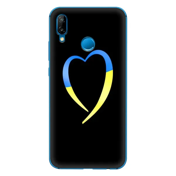 Чехол с рисунком «Украинское сердце» для Huawei P20 Lite (2019) Чехол с рисунком «Украинское сердце» для Huawei P20 Lite (2019)