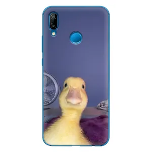 Бампер с принтом Мемы для Huawei P20 Lite (2019) (Утка)