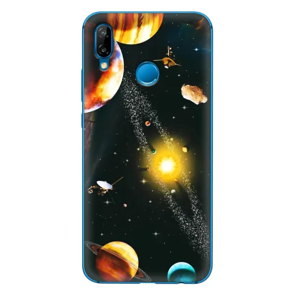 Чехол с рисунком «Вид с космоса» для Huawei P20 Lite (2019)