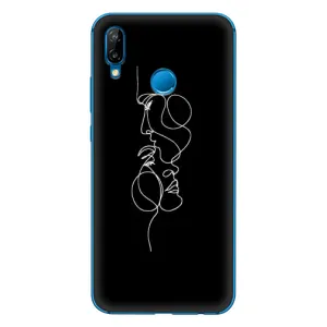 Силиконовые Чехлы Любимому человеку для Huawei P20 Lite (2019) (Влюбленная пара)