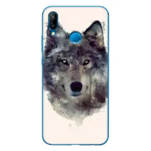 Чехол с Волком на Huawei P20 Lite (2019) (Волк)