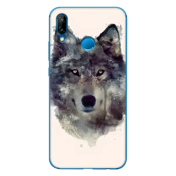 Чехол с рисунком «Волк» для Huawei P20 Lite (2019) Чехол с рисунком «Волк» для Huawei P20 Lite (2019)