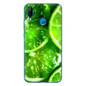 Чехол с изображением вкусной еды для Huawei P20 Lite (2019) (Яркий ЛАЙМ)