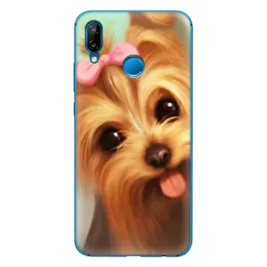 Чехол (ТПУ) Милые собачки для Huawei P20 Lite (2019) (Йоршенский терьер)