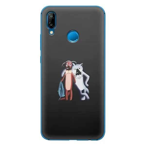 Чехол с рисунком «Шо, опять» для Huawei P20 Lite (2019)