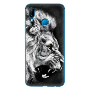 Чохол з картинкою на Huawei P20 Lite (2019) (Злий Лев)