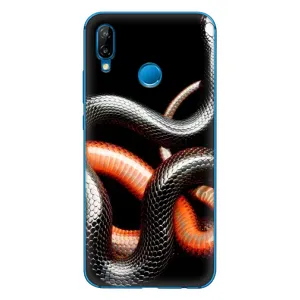 Чехлы с изображением разных животных для Huawei P20 Lite (2019) (Змея)